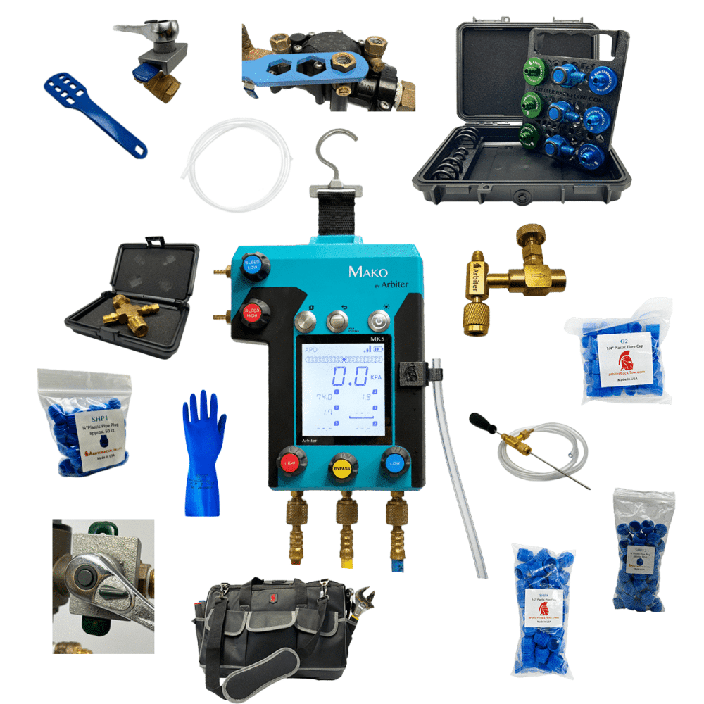 Mako 5-Valve Backflow Test Kit – The Improved ‘Ready to Test’ Bundle ...